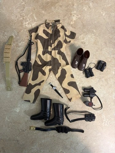 GI Joe Modern Lot Clothes Equipment Boots Weapons