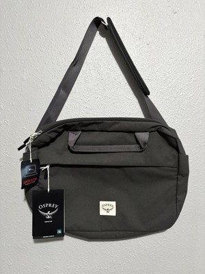 Osprey Arcane Brief Pack Messenger Bag Laptop Bag Stonewash Black 20L NEW 