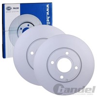 2X Hella PRO Bremsscheiben 278Mm InnenbelÜFtet Vorne Passend FüR Ford Ecosport |
