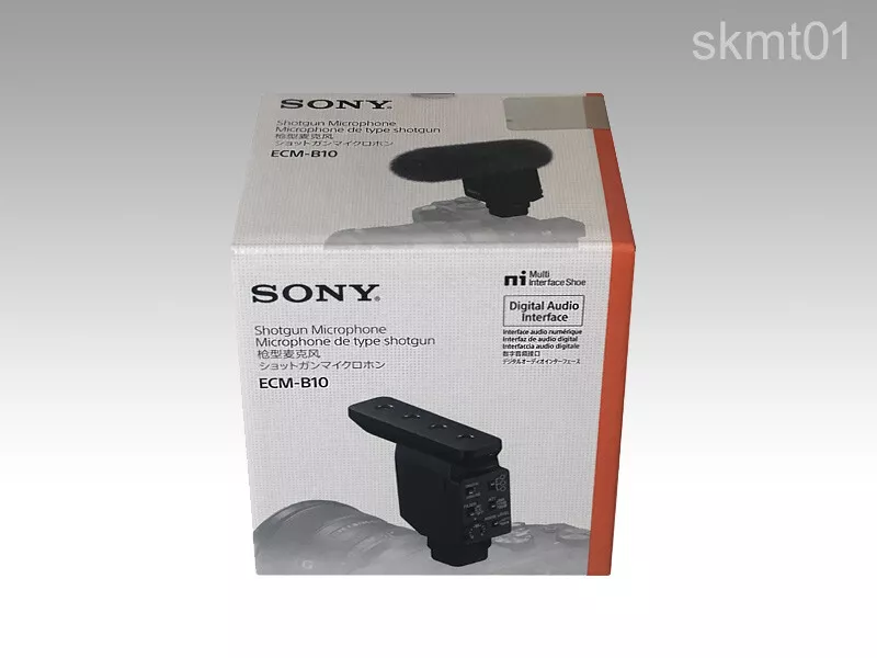 SONY Shotgun Microphone ECM-B10 Compatible with digital audio