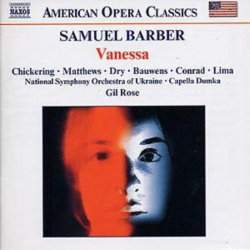 Samuel Barber Vanessa (Rose, Nso of Ukraine) (CD) Album