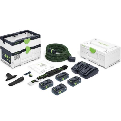 Festool Akku Absaugmobil 576942 CLEANTEC CTMC SYS HPC 4,0 I-Plus Energie Set