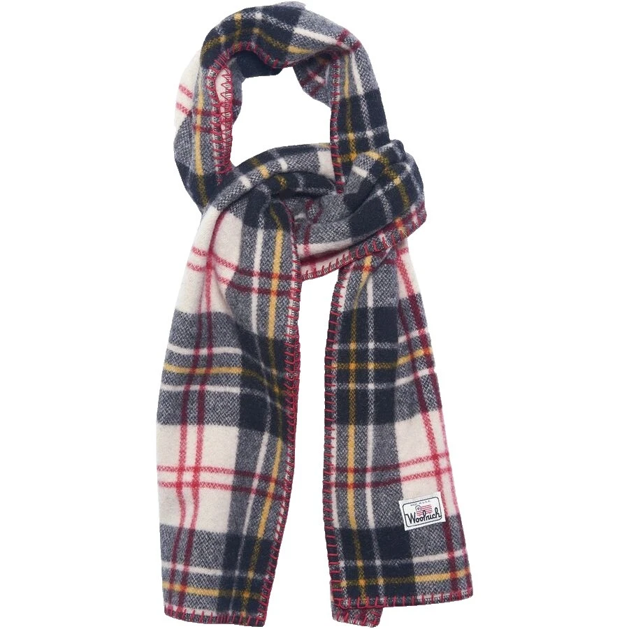 Mistura de lã padronagens de xadrez Cachecol Cachecóis para Homens