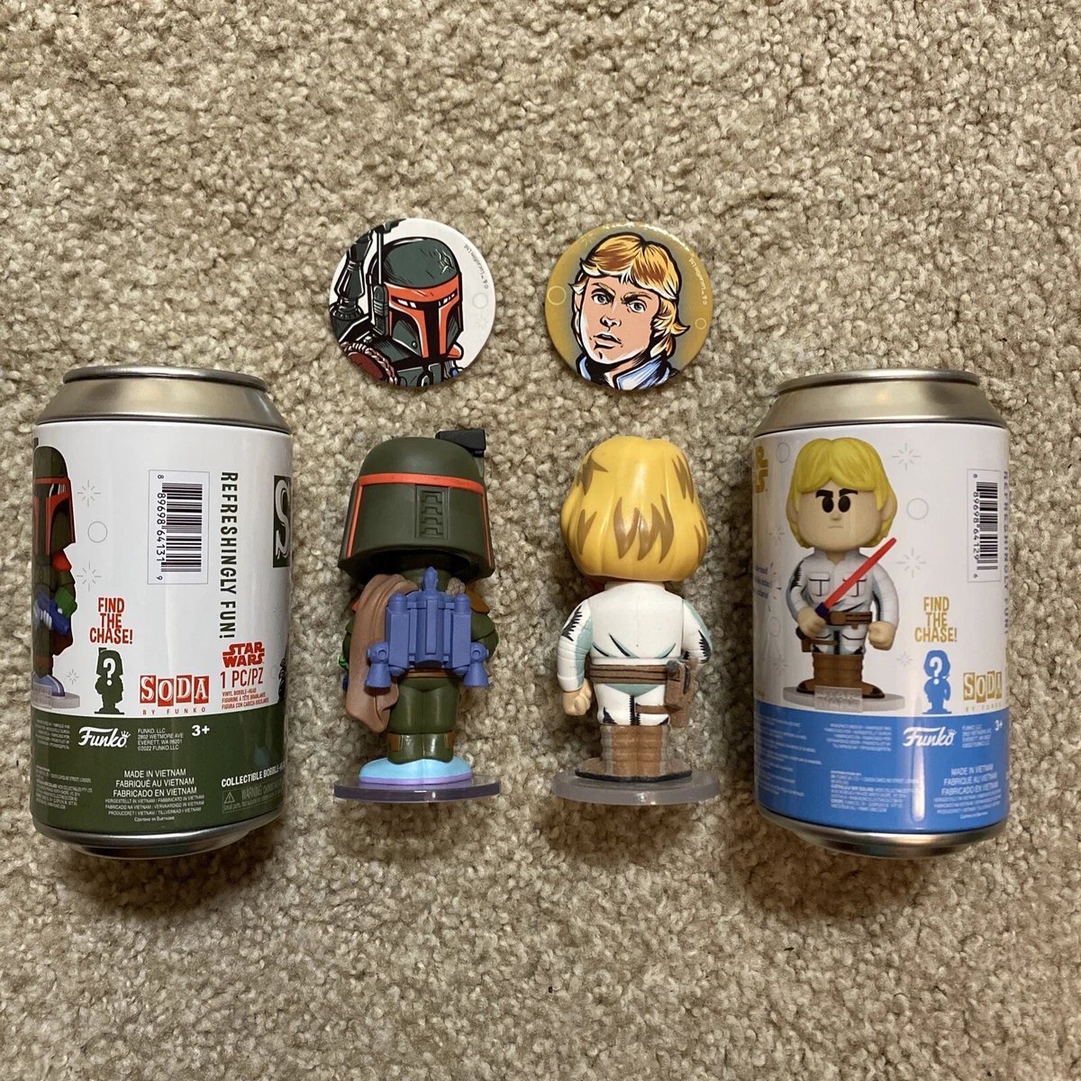 Funko Star Wars Celebration 2022 Luke Skywalker Gitd Chase and