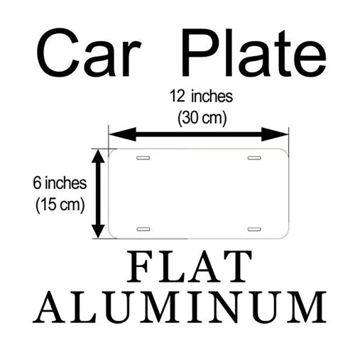 Hot Rod Drag Racing Front Vanity Nummernschild, NHRA Sports inspiriert - Bild 2 von 7