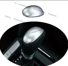 For Hyundai Elantra 2016-2018 Matte Silver Gear Shift Knob Shifter Lever Trim 1*