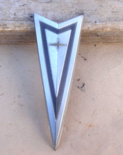 Pontiac 1965 emblema tapa maletero original GM Catalina Bonneville Star Chief 1966