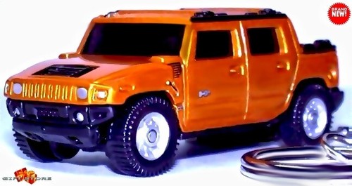 🎁🎅RARE 🆕 KEYCHAIN HUMMER H2 PICKUP TRUCK CUSTOM Ltd Ed ❤️GREAT For GIFT❤️🎅🎄 - Picture 5 of 8