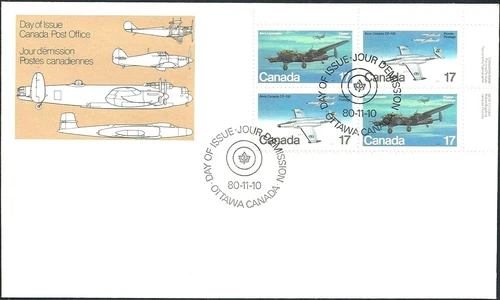 Canada   # 874a URpb     "Military Aircraft"    Brand New  1980  Block Issue