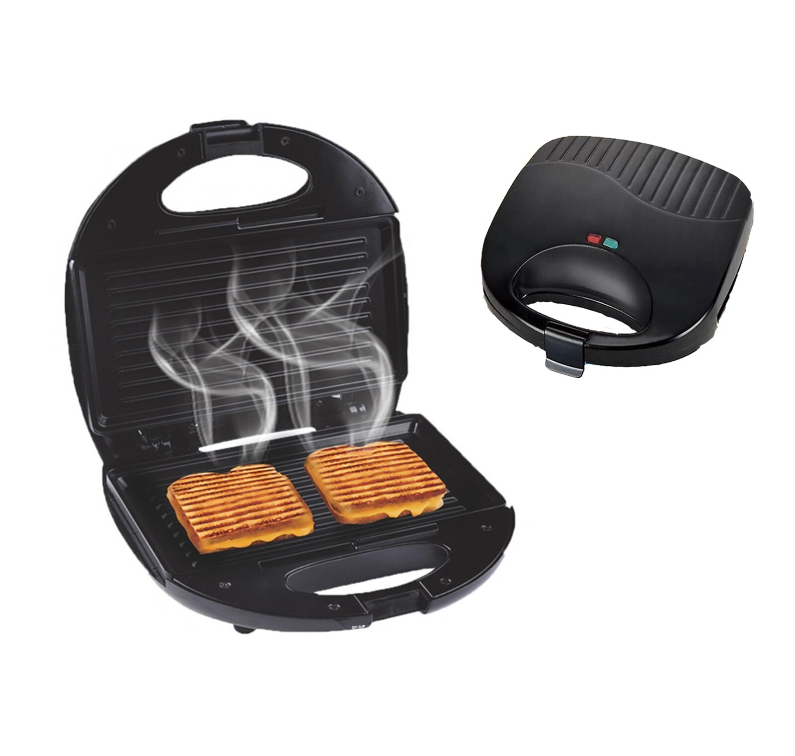 Griglia per Sandwich 750W: La soluzione per merende e cene veloci - 1
