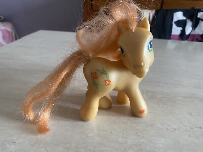 My Little Pony Sunset Sweety Tea Party Tinsel Shiny Sparkle Hair Hasbro 2002 G3