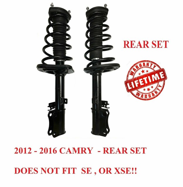 20122016 CAMRY REAR LEFT AND RIGHT STRUT SHOCK SPRING MOUNT ASSEMBLY 1216 BASE eBay