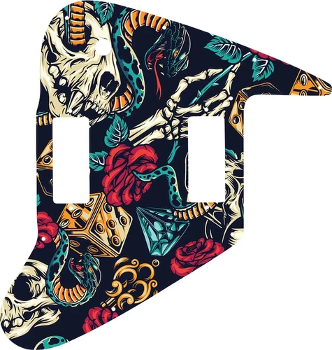 WD Custom Pickguard For Gibson 1965-2018 Non-Reverse Firebird #GT03 Vintage F...