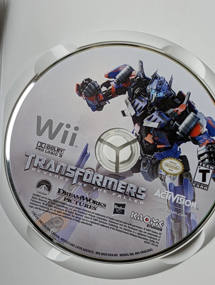 Transformers: Revenge Of The Fallen (Nintendo Wii Game) - Image 4 of 4