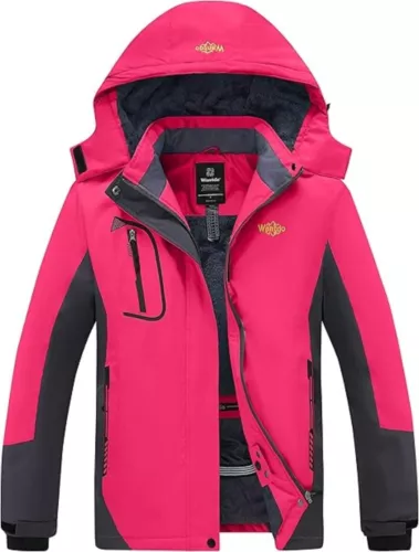 Wantdo Women's Mountain Waterproof Ski Jacket | Windproof Rain Winter Coat