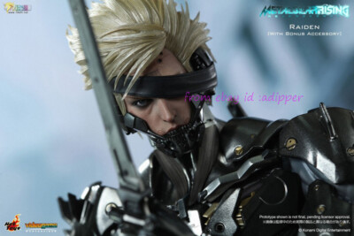 Hot Toys Vgm17 1/6 Metal Gear Rising: Revengeance: Raiden Specific