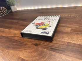 R.C. Grand Prix (Sega Master System, 1992) CIB, hangtag, white label, rare