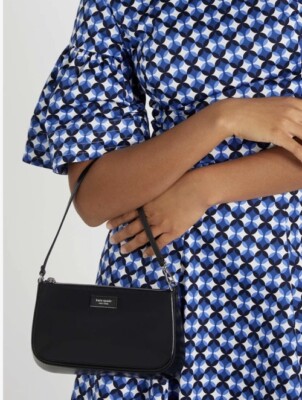 Kate Spade Sam Icon KSNYL nylon Mini Pochette Phone Wristlet
