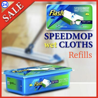 tesco flash speedmop wet cloths