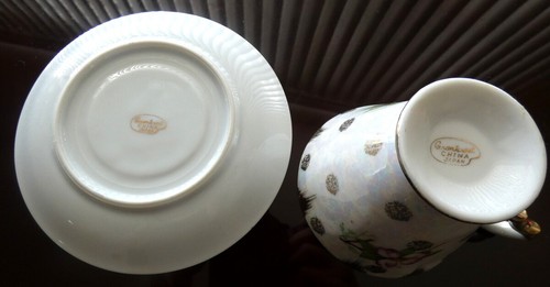 Vintage Fine China Japan - Grancrest - Cup and Saucer - Picture 6 of 12