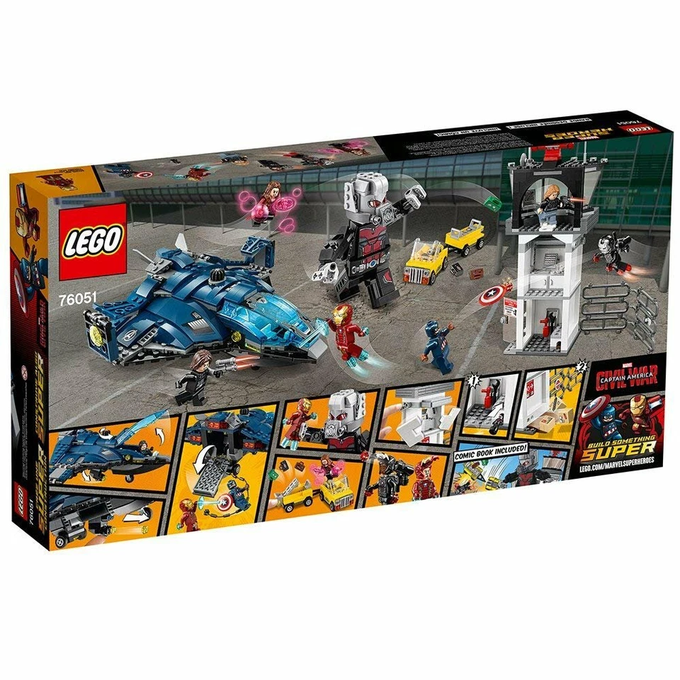 LEGO 76051 Marvel Super Heroes Super Hero Airport Battle Año Lanzado 2016 Foto 3 de 4