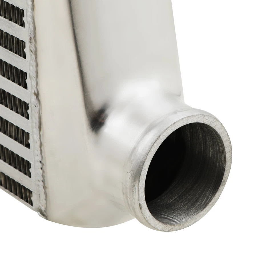 KIT DE INTERCOOLER UNIVERSAL DE ALUMINIO DE MONTAJE FRONTAL DE 65 MM Y 2,5" - Imagen 3 de 4