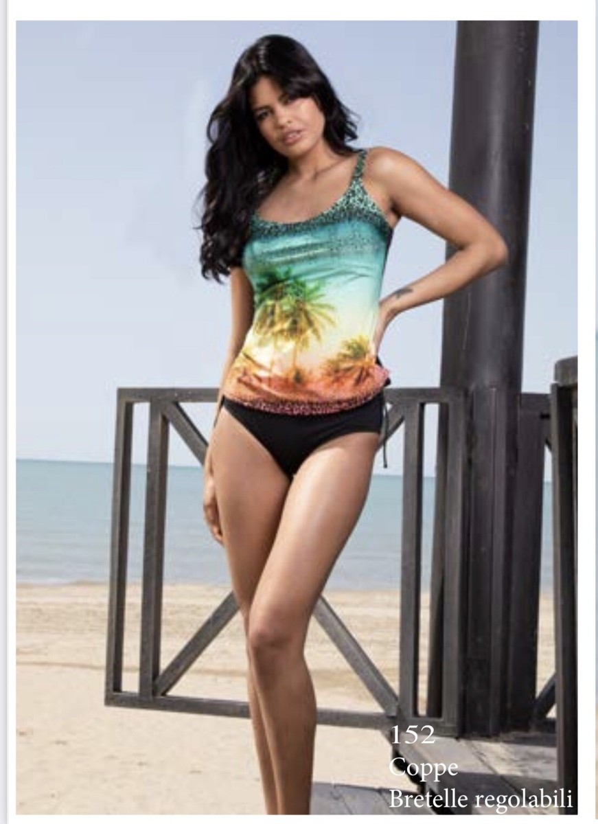 TANKINI DONNA COSTUME CALIBRATO “INCANTI FERANA” Dalla 54 Alla 60