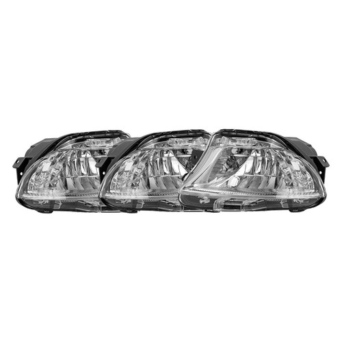 Left+Right For Lexus LS460 2007 2008 2009 2010 Clear Front Bumper Fog Light Lamp - Foto 4 di 24