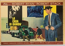 FOTOBUSTA 2, LA CASA DI BAMBU' House of Bamboo SAMUEL FULLER, STACK, POLIZIESCO