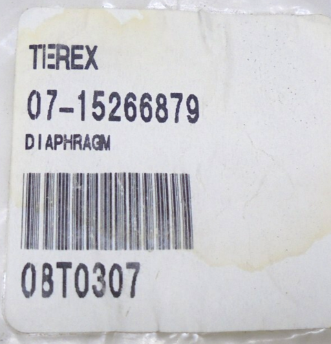 Diaframma Terex 07-15266879 - Foto 3 di 4