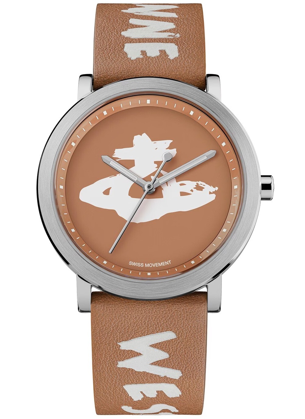 КВАРЦЕВЫЕ ЧАСЫ OROLOGIO VV253TNTN С ЛОГОТИПОМ VIVIENNE WESTWOOD LADBROKE ORB ДИАМЕТРОМ 35 мм С ЛОГОТИПОМ LADBROKE ORB VV253TNTN