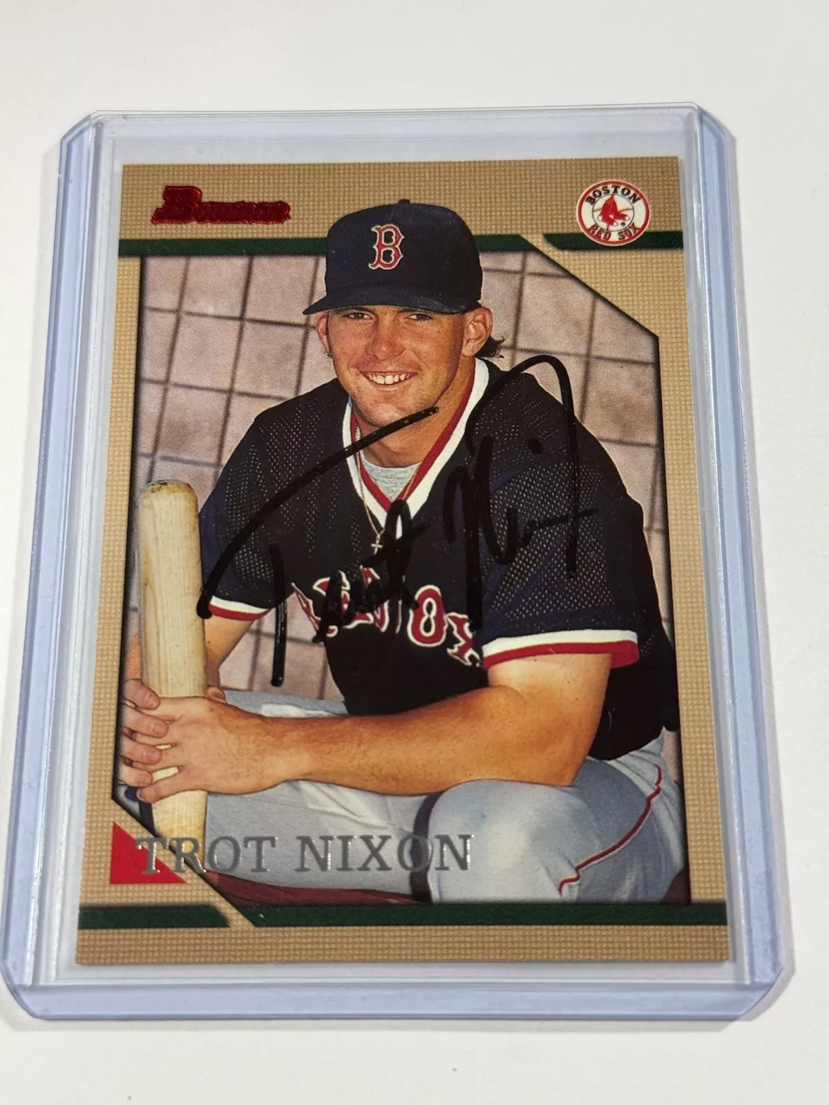 Trot Nixon trading card