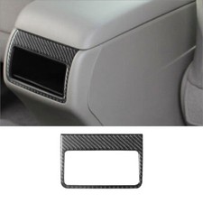 Cubierta de consola central trasera interior de fibra de carbono para Toyota Camry 2012-14