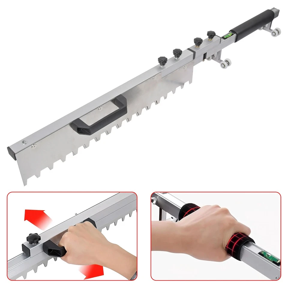 1250mm Tile Flat Sand Leveling Tiling Paving Tool Lever System Tool Collapsible - Image 3 of 4
