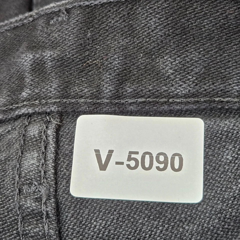 Wrangler Women Jeans 3x30 Black Denim Cowboy Cut High Rise Slim Fit - Image 2 of 4