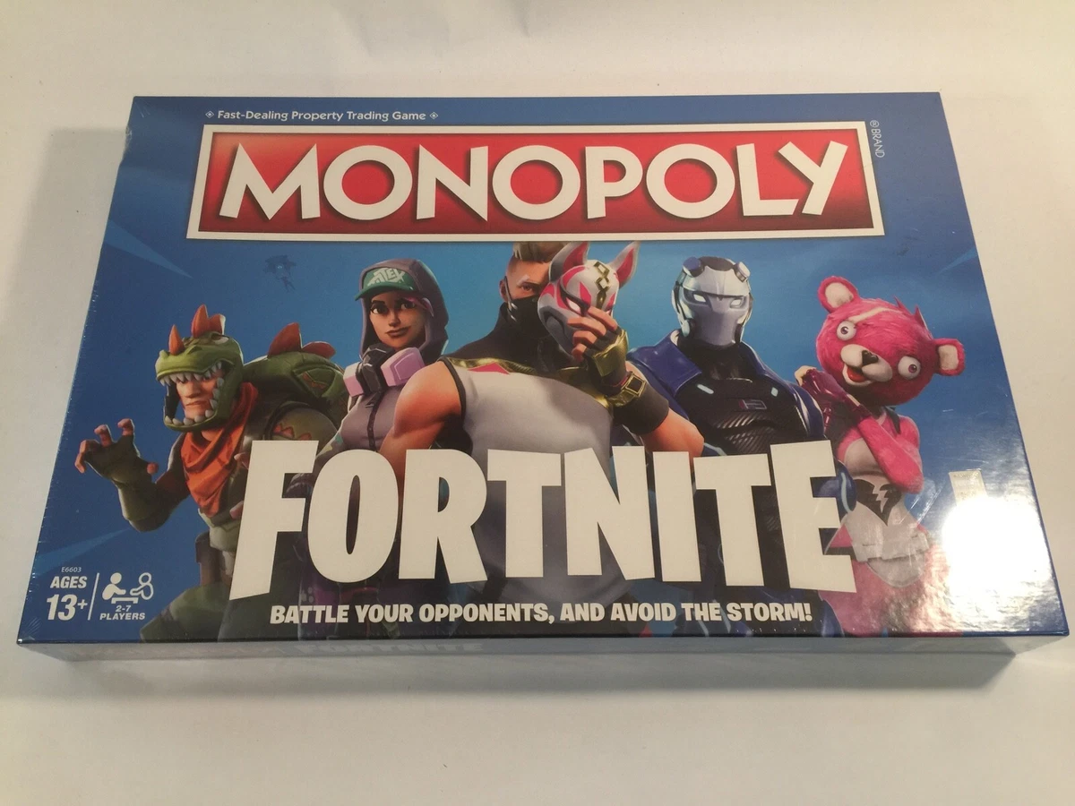 MONOPOLY Fortnite Edition Board Game Inspired by Fortnite Video Game