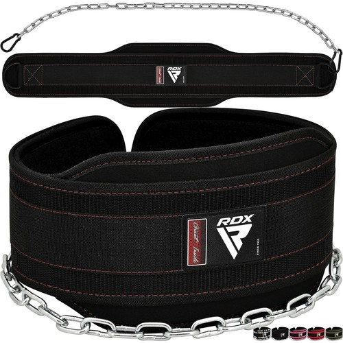 RDX Dipping Belt for Weight Lifting 6” with Adjustable Steel Chain - Picture 2 of 35