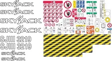 Skyjack SJIII 3219 Scissor Lift Aftermarket Decal Kit
