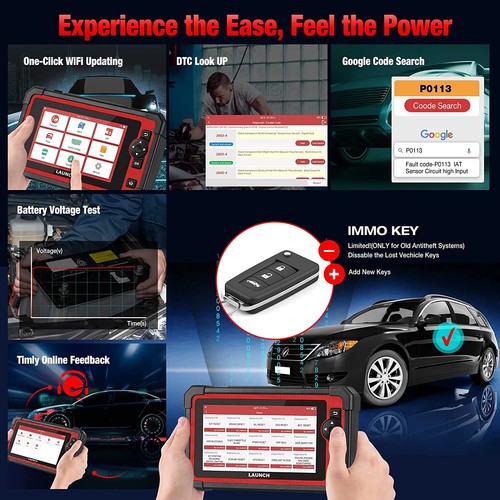 LAUNCH CRP919E Auto OBD2 Bidirectional Scanner Full System Diagnostic ECU Coding - Bild 9 von 14