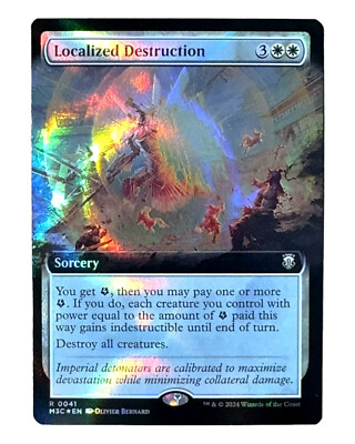 MTG | Localized Destruction | Modern Horizons 3 | Ripple Foil | NM | EN