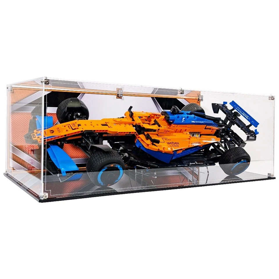BRICK IN IT Vitrine für LEGO® Technic McLaren Formel 1™ Rennwagen 42141