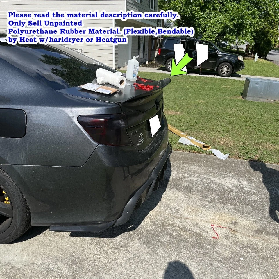 Alerón trasero de maletero KmhSpeed 255YC para Toyota Camry XV50 2012~2014 Foto 2 de 4