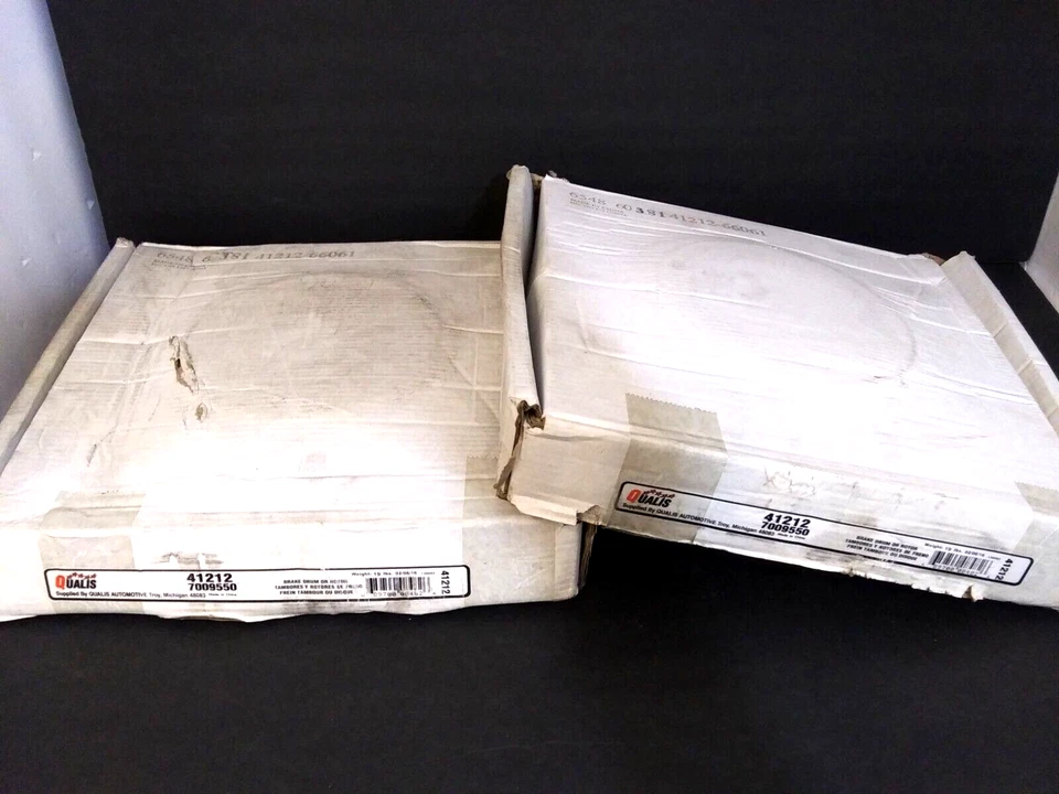 Juego de 2 rotores de freno Qualis 41212 ventilados 6 orificios de perno para 06 07 Buick Terraza Foto 2 de 4