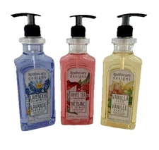 Hand Soap Apothecary Designs Gel 3pc Set 11.8 FL OZ Wizmet Kitchen Bathroom NEW