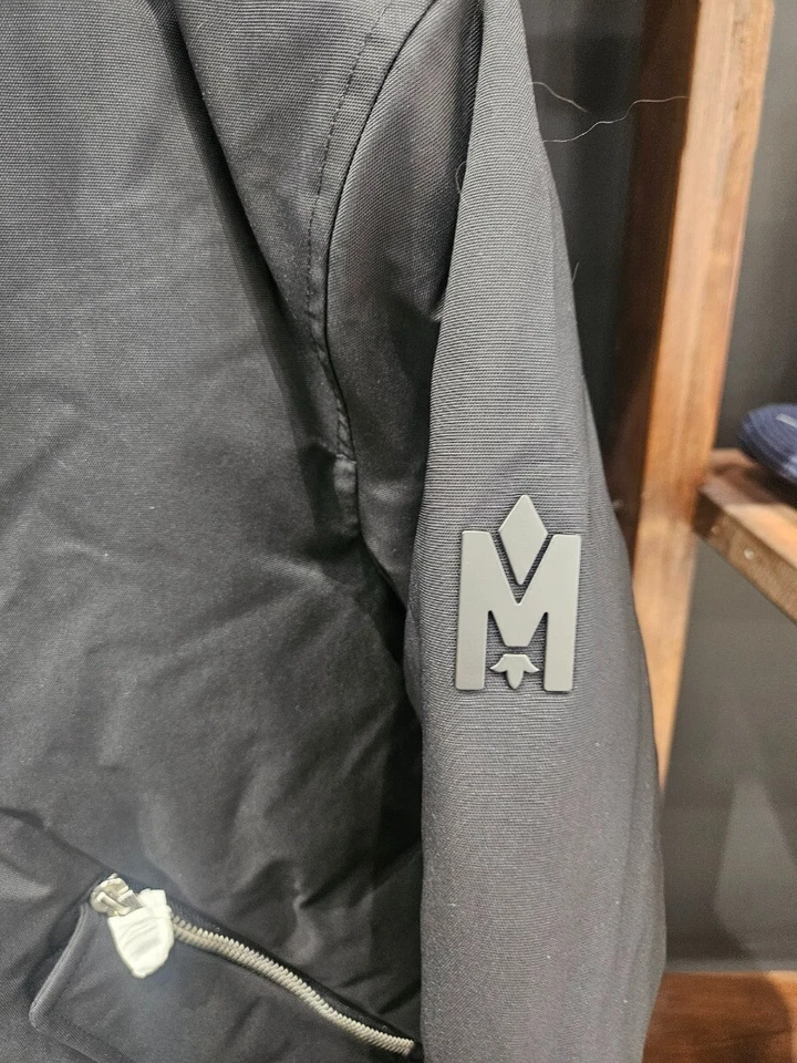 Mackage Men DIXON X 2-in-1 Nordic Tech Down Bomber, Size 38, Black - Image 4 of 4