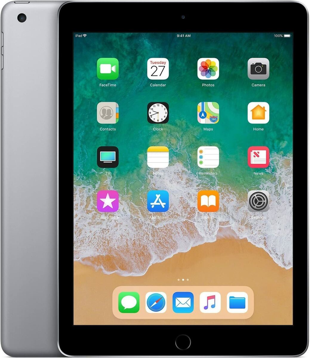 Apple iPad 6th Gen A1893 (WiFi) 32GB Space Gray (Good Apple iPad 6th Gen A1893 (WiFi) 32GB Space Gray (Good