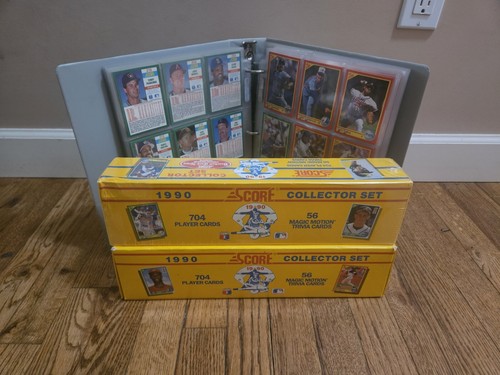 1990 MLB Score 3 Set + Extras Lot - EX - Free Shipping - Picture 7 of 8