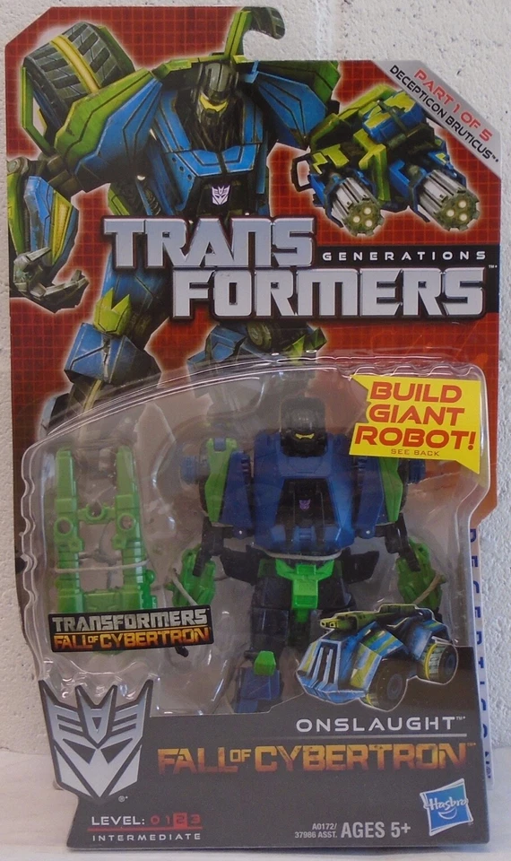 Transformers Generations Fall Of Cybertron Bruticus Combiners Set Deluxe Class - Image 2 of 4