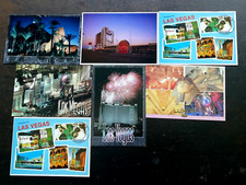 LAS VEGAS NEVADA POSTCARDS Lot of 7 NEW VNT NOS Unposted Hotels The Strip