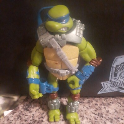 Teenage Mutant Ninja Turtles Alien Hunter Leonardo TMNT 2007 Playmates Figure 6''
